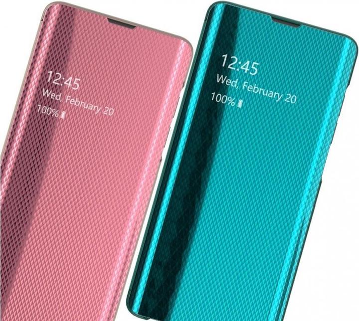 Actual product image Screenguard Samsung Galaxy A70 Clear View Flip Case (Samsung Galaxy A70)