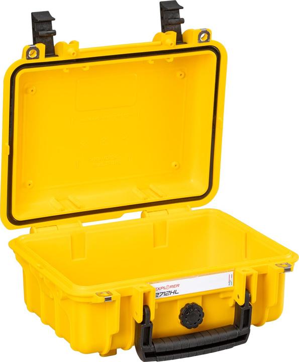 Image du produit Explorer Cases Valise Outdoor 2712HL.Y E jaune vide (L x H x P) 28 x 20 x 12 (Sac à bandoulière pour appareil photo, 6.60 l)