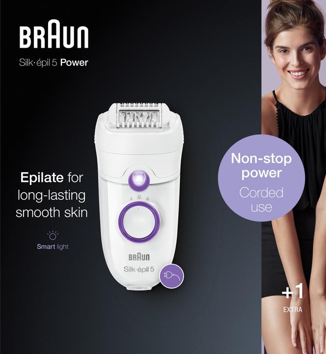 Image du produit Braun SE5505P epilator Silk • èpil® 5