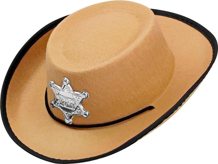 Immagine prodotto Magni Cappello da cowboy in feltro marrone chiaro