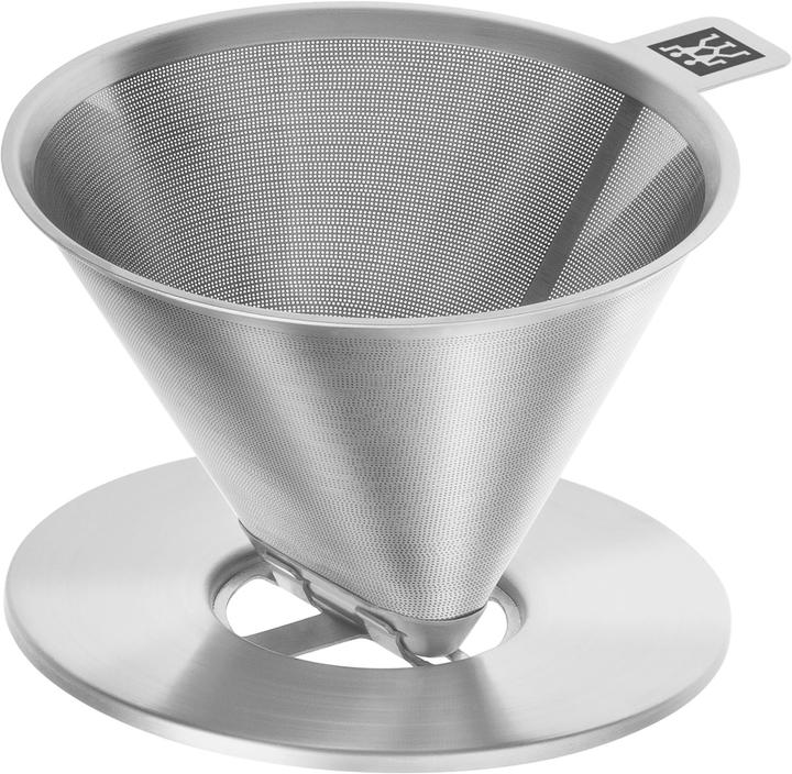Image du produit Zwilling Lot de 2 filtres à café en acier inoxydable avec tasse double w.