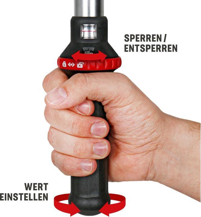 Image du produit Stier Clé dynamométrique (1/2", 80 Nm, 400 Nm)