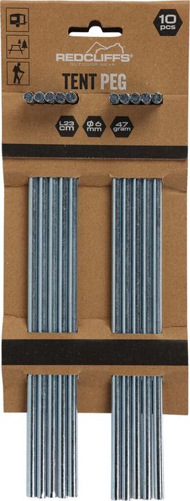 Actual product image Redcliffs Tent peg set of 10 pcs.