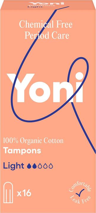 Produktbild Yoni Tampons - mini - 100 Bio-Baumwolle - 16 Stk (16 x, Mini)