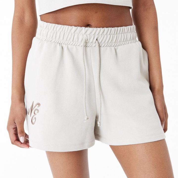 Produktbild New Era Ladies Sweat Shorts stone beige - L (L)