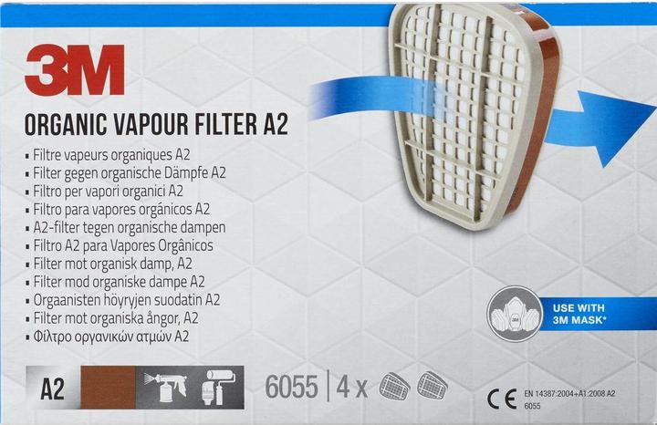 Produktbild 3M Filter Serien 6000 und 6500 (A2, 4 x)