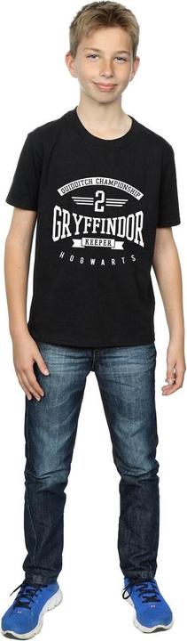 Actual product image Boys Gryffindor Keeper T-Shirt (128)
