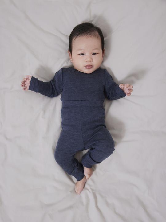 Produktbild Name it Nbmwang Wool Needle Longjohn Solid Noos (68)