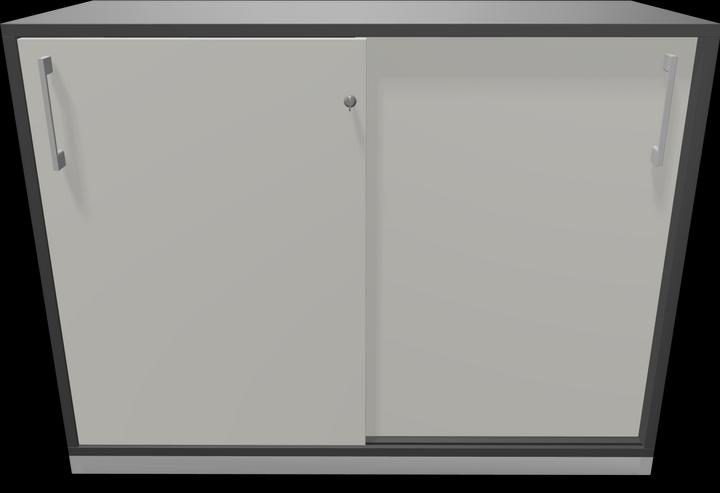 Actual product image Narbutas Choice sliding door cabinet (100 x 40 x 76 cm)