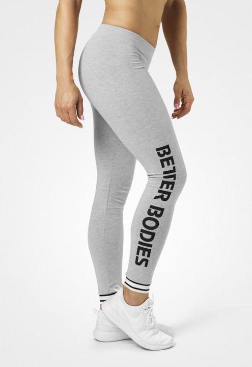 Actual product image Better Bodies Gracie Leggings GREY MELANGE (S)
