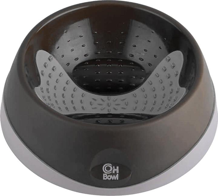 Actual product image LickiMat LICKI MAT - Dog Bowl Oral Hygiene Bowl M Black Ø22X7,2Cm - (645.5210)