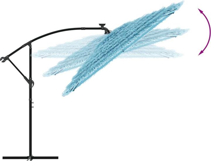 Actual product image VidaXL Parasol with mast (2.69 m)
