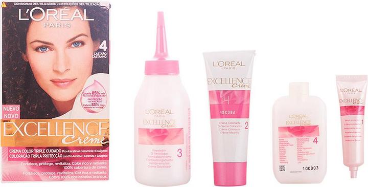 Immagine prodotto L'Oréal Paris Inchiostro crema EXCELLENCE #4 castaño (Castagno)