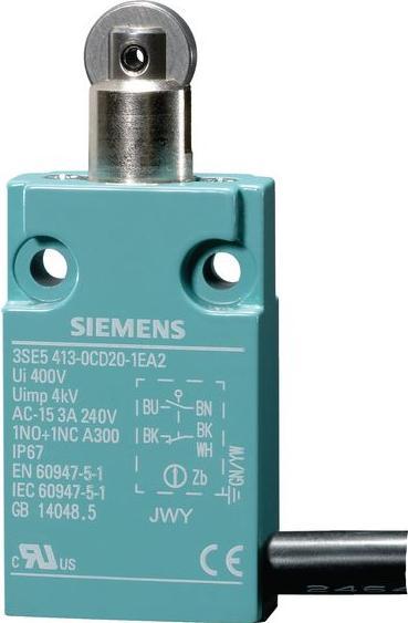 Produktbild Siemens Endschalter,Metall,30mm,w/Rolltaster