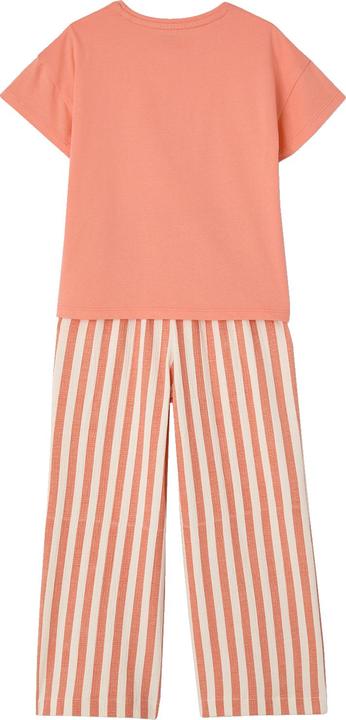 Produktbild Vertbaudet Mädchen-Set: T-Shirt & weite Hose (104)
