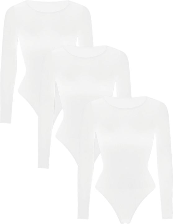 Maxte BASIC MAX Langarm Body Frauen 3er Pack