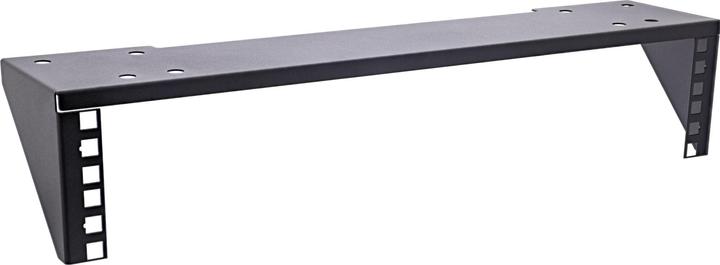 InLine 19" rack for under-table mounting, 2U, black