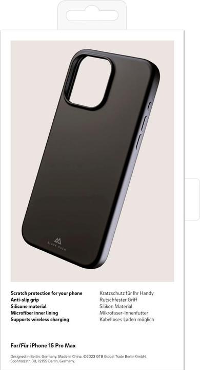 Productafbeelding Black Rock Stedelijk geval (Apple iPhone 15 Pro Max)