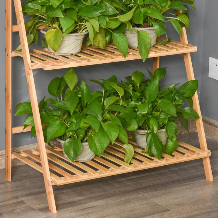 Image du produit Outsunny Escalier pour plantes avec 3 marches