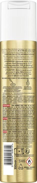 Valeurs nutritives et ingrédients L'Oréal Paris ELNETT HS STARK.H.300ML AA8738 (300 ml)