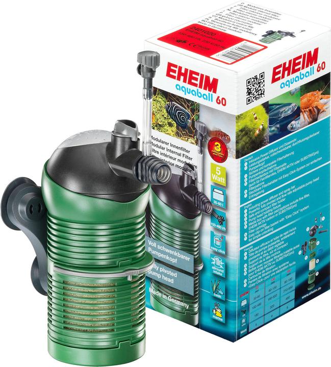 Actual product image Eheim Aquaball 2401 30-60l Internal filter (60 l, Internal filters, Fresh water, Salt water)
