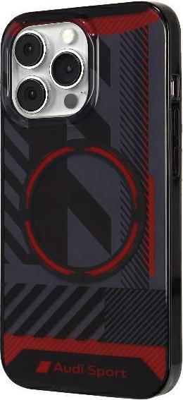 Produktbild Audi IML Sport MagSafe Case iPhone 13 Pro Max 6.7" czarny/black hardcase AU-IMLMIP13PM-RSQ/D2-BK (Apple iPhone 13 Pro Max)