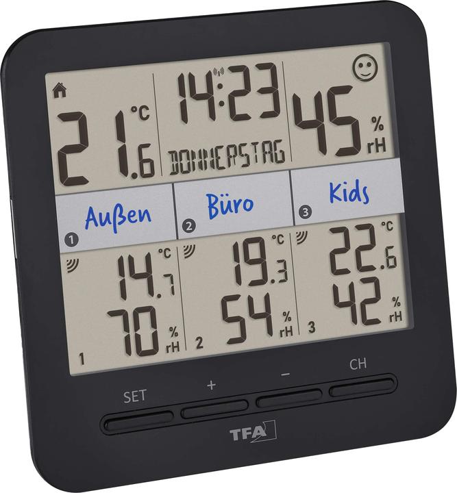 Produktbild TFA Funk-Thermo-Hygrometer