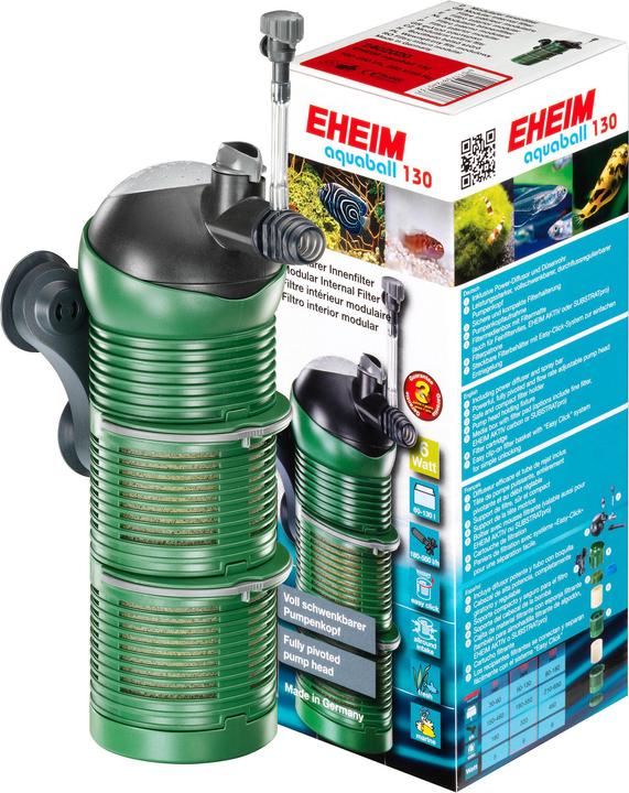 Actual product image Eheim Aquaball 130 (130 l, Internal filters, Sea water, Fresh water)