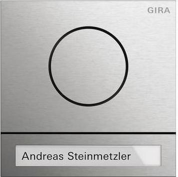 Immagine prodotto Gira Modulo posto esterno Sistema 106 Bus a 2 fili acciaio inox IP54 (Cablato)