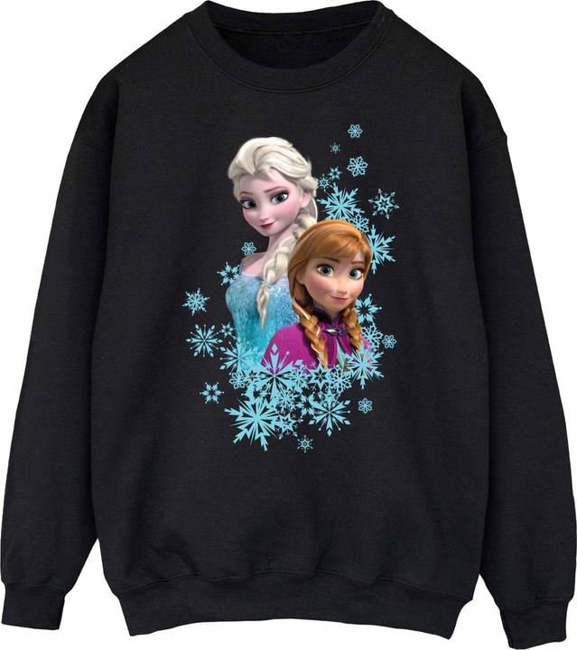 Actual product image Disney Womens/Ladies Frozen Elsa And Anna Sisters Sweatshirt (M)