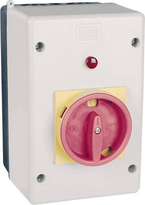 Immagine prodotto Weg Rosso su maniglia gialla Involucro IP55 (Case)