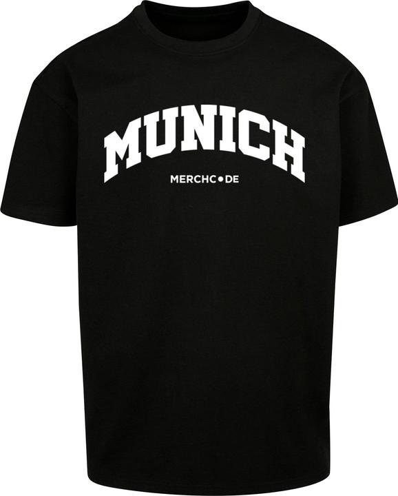 Actual product image Merchcode Munich Wording - Heavy Oversize Tee - 116381 (M)