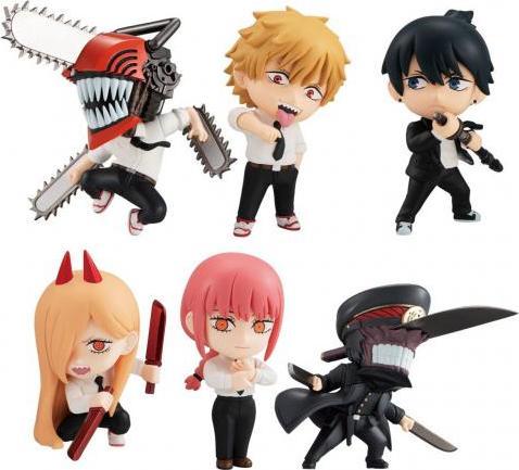 Banpresto Shokugan Chainsaw Man (6pz) Adverge Motion Set 6cm