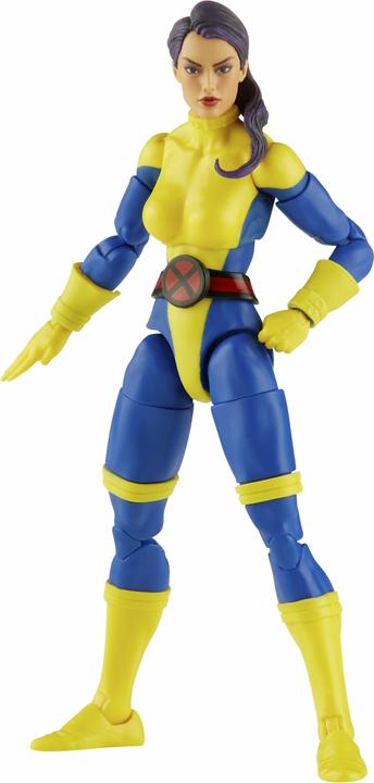 Actual product image Hasbro X-Men 60th Anniversary Marvel Legends pack 3 figurines Gambit, Marvel's Banshee, Psylocke 15 cm