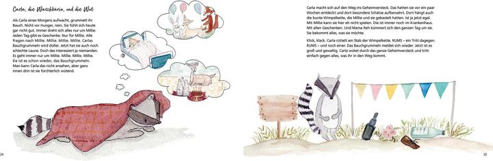 Actual product image Schwere Zeiten im Wunderwald (German, Leonie Baltruweit, 2023)