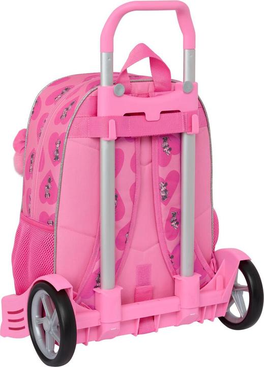 Immagine prodotto Minnie Mouse Zaino scuola con ruote Loving Pink 33 x 42 x 14 cm