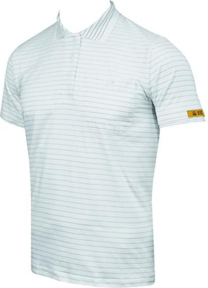 Image du produit HB Tempex Polo femme ESD Conductex Cotton Knit, blanc, taille : S (S)