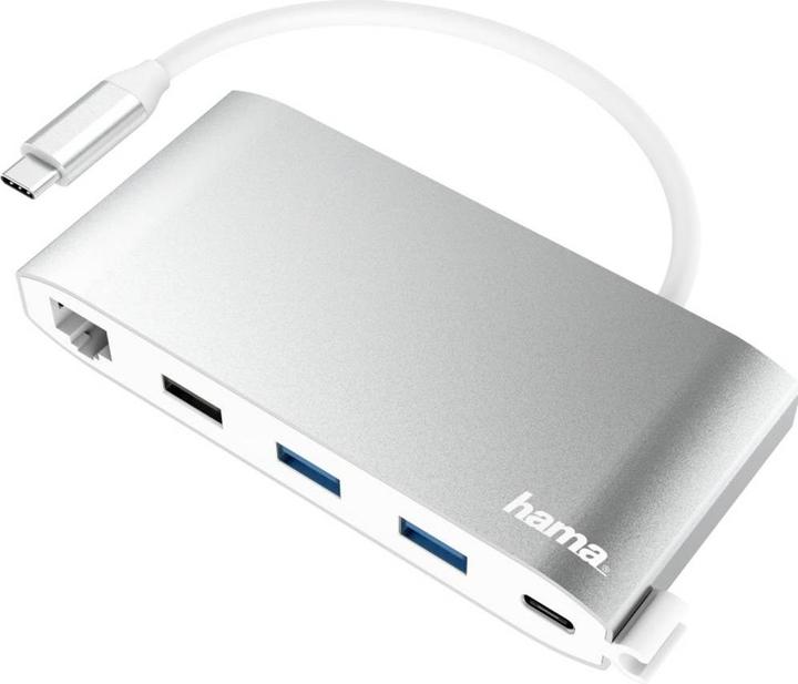 Actual product image Hama USB-C-Multiport Adapter (USB-C, 1 Ports)