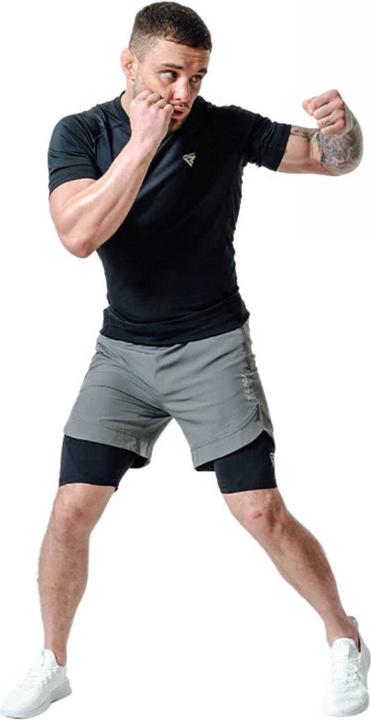 Produktbild Rdx SHORTS MMA T16 GRIS/NOIR-XL (XL)