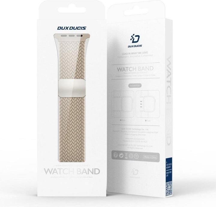 Image du produit Dux Ducis Mixture Pro Bracelet Apple Watch 38mm/40mm/41mm - Gris (38 mm, 40 mm, 41 mm, Nylon)