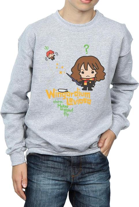 Actual product image Boys Wingardium Leviosa Hermione Sweatshirt (128)