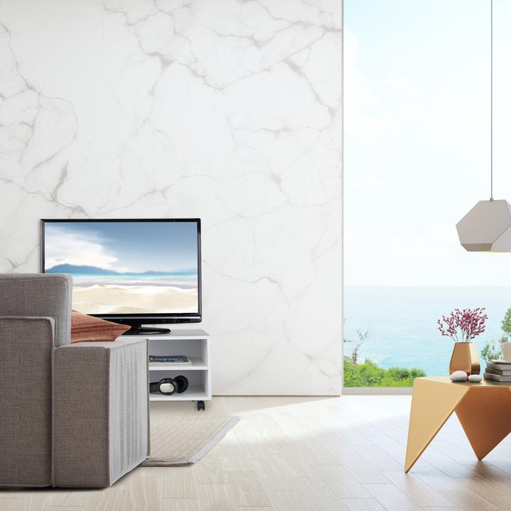 Actual product image Relaxdays Mobile TV Stand (80 x 35 x 35 cm)