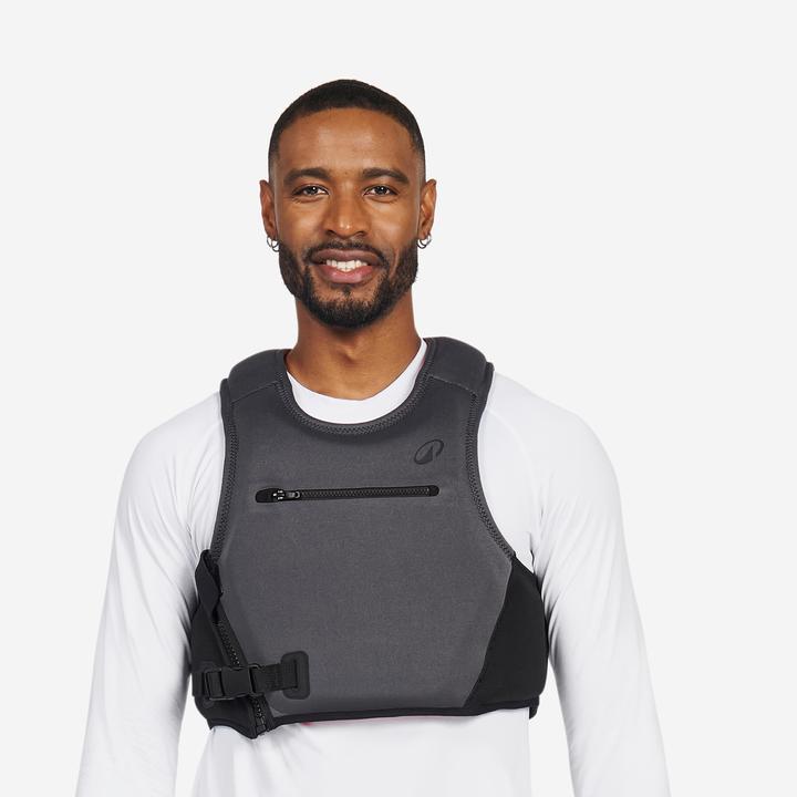 Image du produit Tribord Gilet d'impact et d'aide à la flottabilité 50N court - 500 noir (L)