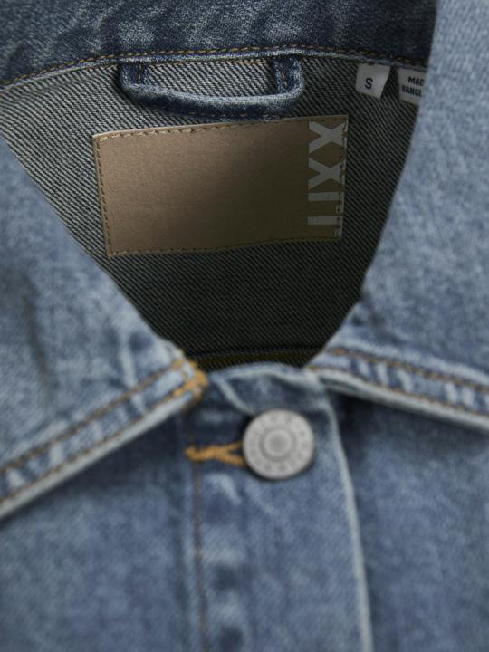 Produktbild JJXX Normal geschnitten Hemdkragen Tief angesetzte Schulter Jeanshemd Jeanshemd (L)