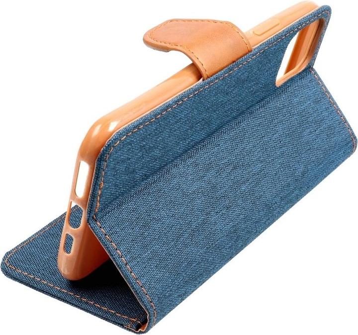 Produktbild König Design Handyhülle für Samsung Galaxy S10 Plus Schutztasche Wallet Cover 360 Case Blau (Samsung Galaxy S10+)