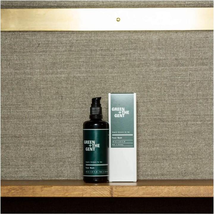 Actual product image Green + The Gent Face Wash - Facial Cleansing Gel (Gel, 100 ml)