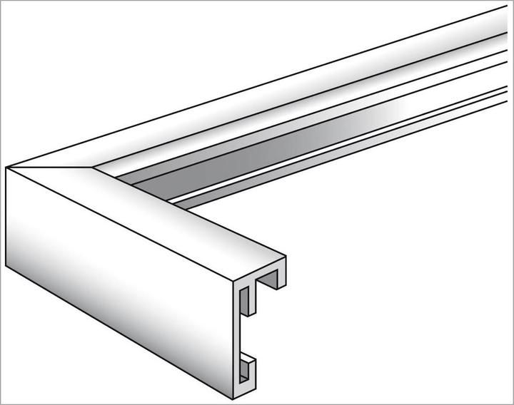 Actual product image Walther Design Chair DIN A3 29,7x42 Aluminium (29.7 x 42 cm)
