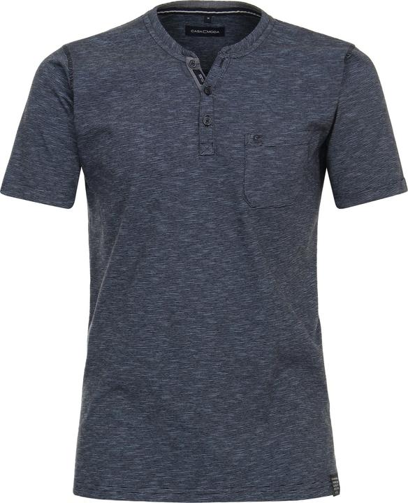 Casamoda T-Shirt Henley-Shirt