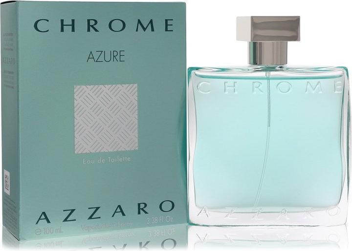 Azzaro Chrome Eau de Toilette Spray Azure 100 ml (Eau de Toilette, 100 ml)