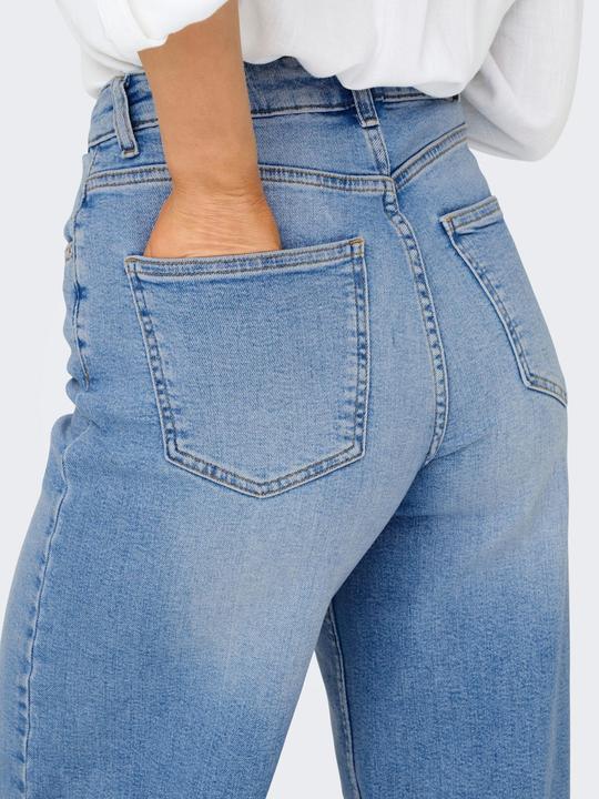 Actual product image Only ONLMARLA Hohe Taille Weiter Beinschnitt Jeans Jeans mit weitem Bein (32)